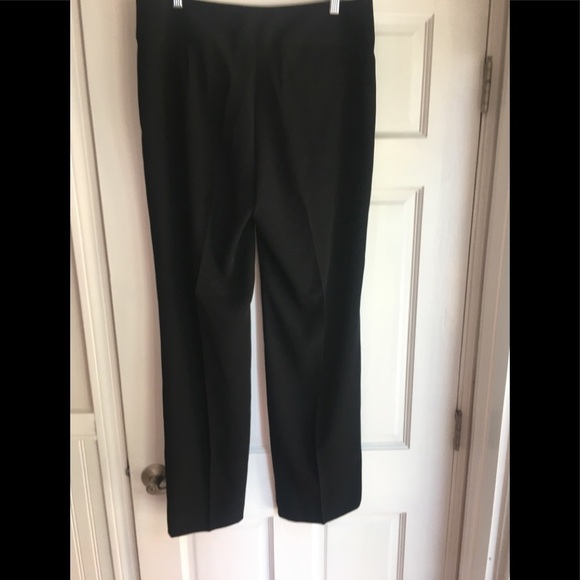 NWT. Eileen Fisher Black Crepe Pants. Size 14. - Picture 7 of 10